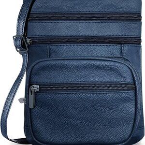 Genuine Leather Cross Body Bags Purse for Women, Purses Women's Shoulder Sling H